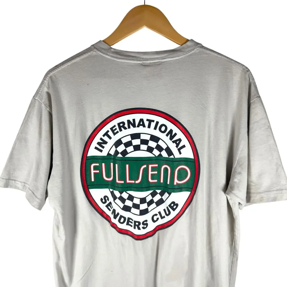 Full Send International Senders Club T-shirt Men’s XL - Punk Streetwear Skater - Picture 4 of 11